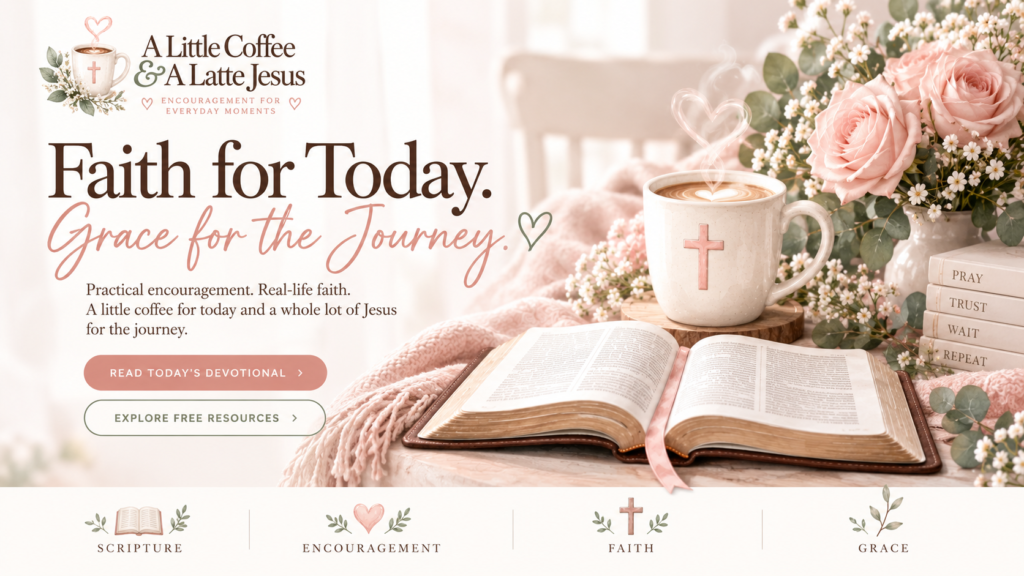 A Little Coffee & A Latte Jesus — faith for today and grace for the journey.